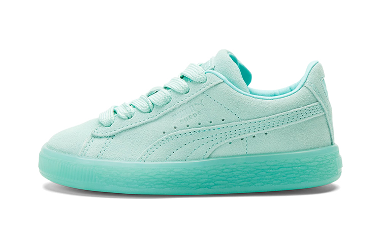 Buy 中童 PUMA Suede Classic Mono 休閒 低筒 兒童板鞋 藍色