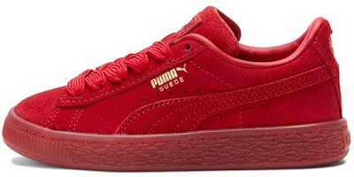 (Preschool) Puma Suede Classic 'Mono Gold - Red' 381571-01 (Preschool) Puma Suede Classic 'Mono Gold - Red' 381571-01