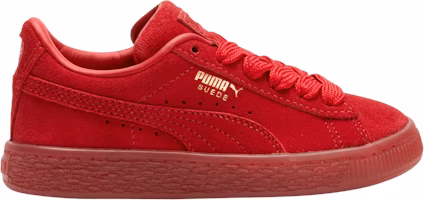 (Preschool) Puma Suede Classic 'Mono Gold - Red' 381571-01 (Preschool) Puma Suede Classic 'Mono Gold - Red' 381571-01