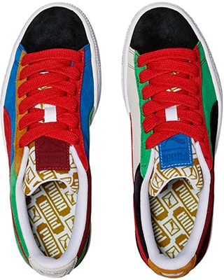 (PS) Puma Suede Classic 'Patchwork - Merah Biru Kuning' 381774-01 Lookbook (PS) Puma Suede Classic 'Patchwork - Merah Biru Kuning' 381774-01