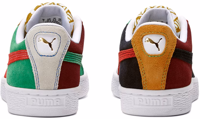(PS) Puma Suede Classic 'Patchwork - Merah Biru Kuning' 381774-01 Shop (PS) Puma Suede Classic 'Patchwork - Merah Biru Kuning' 381774-01