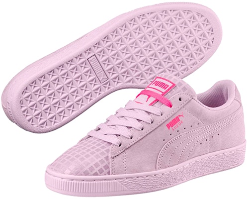 (W) Puma Suede Klasik Kasual Sneaker Merah Jambu 366739-03 Purchase (W) Puma Suede Klasik Kasual Sneaker Merah Jambu 366739-03