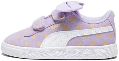 (Preschool) Puma Suede Classic 'Re-Bow Purple and White' 389614-04 (Preschool) Puma Suede Classic 'Re-Bow Purple and White' 389614-04