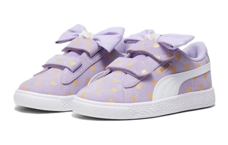 Lookbook (PS) 彪马 Suede 经典款 'Re-Bow 紫白色' 389614-04