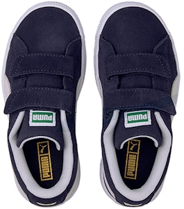 中童 PUMA Suede Classic Xxi 休閒 低筒 兒童板鞋 藍色 Lookbook 中童 PUMA Suede Classic Xxi 休閒 低筒 兒童板鞋 藍色