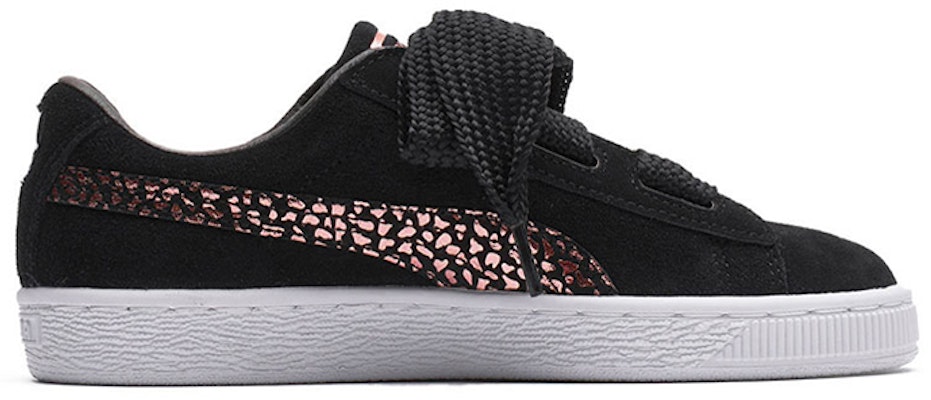 (Preschool) Puma Suede Heart 'Black Animal' 366542-01 Order (Preschool) Puma Suede Heart 'Black Animal' 366542-01