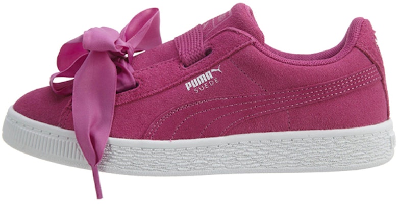(Preschool) Puma Suede Heart 'Pink White Ribbon' 365010-01 Buy (Preschool) Puma Suede Heart 'Pink White Ribbon' 365010-01
