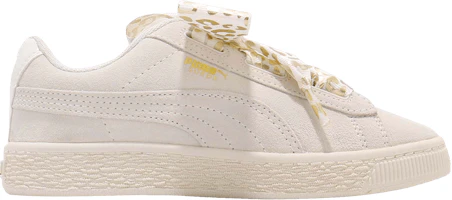 (Preschool) Puma Suede Heart AthLuxe 'Whisper White' 366845-03 (Preschool) Puma Suede Heart AthLuxe 'Whisper White' 366845-03
