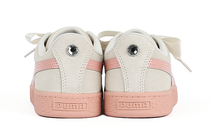 Shop (PS) プーマ スウェード ハート ジュエル PS ベージュ 365139-02