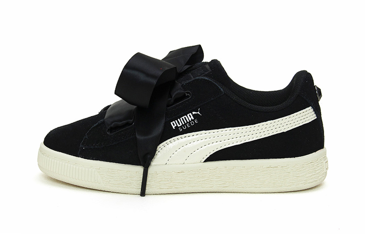 (Preschool) Puma Suede Heart Jewel Ps Sneakers Black 365139-03
