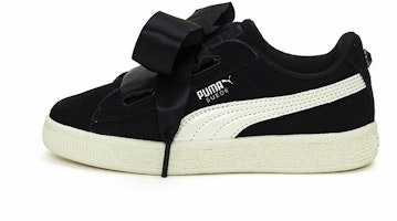 (Preschool) Puma Suede Heart Jewel Ps Sneakers Black 365139-03 (Preschool) Puma Suede Heart Jewel Ps Sneakers Black 365139-03