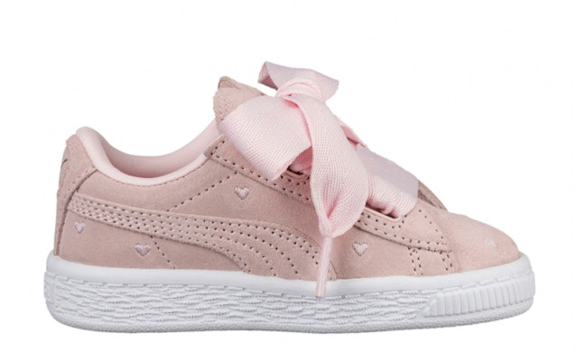 (PS) Puma Suede Heart Ps Kasut Sneakers Merah Jambu 365136-03 Order (PS) Puma Suede Heart Ps Kasut Sneakers Merah Jambu 365136-03