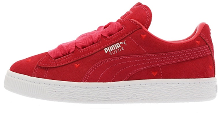 (Preschool) Puma Suede Heart Ps Sneakers Red 365136-01 Buy (Preschool) Puma Suede Heart Ps Sneakers Red 365136-01