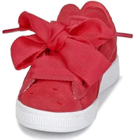 Lookbook 中童 PUMA Suede Heart Ps 輕便透氣 低幫 兒童板鞋 紅