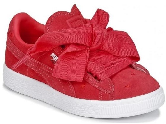 (Preschool) Puma Suede Heart Ps Sneakers Red 365136-01 Shop (Preschool) Puma Suede Heart Ps Sneakers Red 365136-01