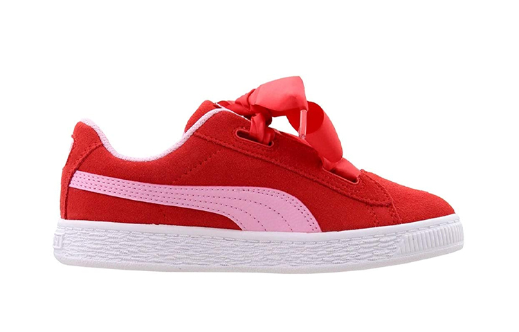 Order (Preschool) Puma Suede Heart Radicals 'Red White' 368948-01