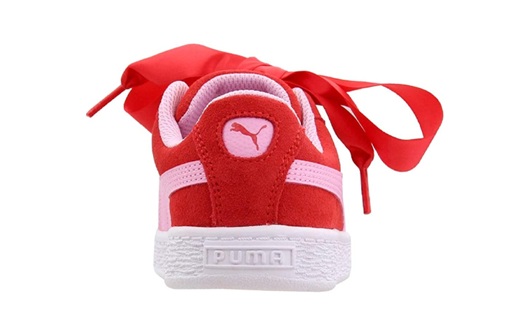 Shop (Preschool) Puma Suede Heart Radicals 'Red White' 368948-01