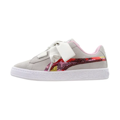 (PS) Puma Suede Heart Trailblazer Sqn Casual Shoes Grey