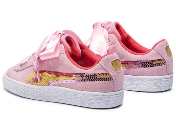 (Preschool) Puma Suede Heart Trailblazer Sneakers K Pink/White 368953-01 Shop (Preschool) Puma Suede Heart Trailblazer Sneakers K Pink/White 368953-01