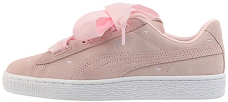 (Preschool) Puma Suede Heart Valentine Jr Pink 365135-03 (Preschool) Puma Suede Heart Valentine Jr Pink 365135-03