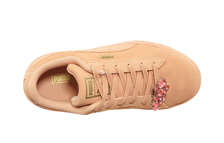 Lookbook (PS) Puma Suede Jewel Ac Ps Kasut Papan Beige 367619-01