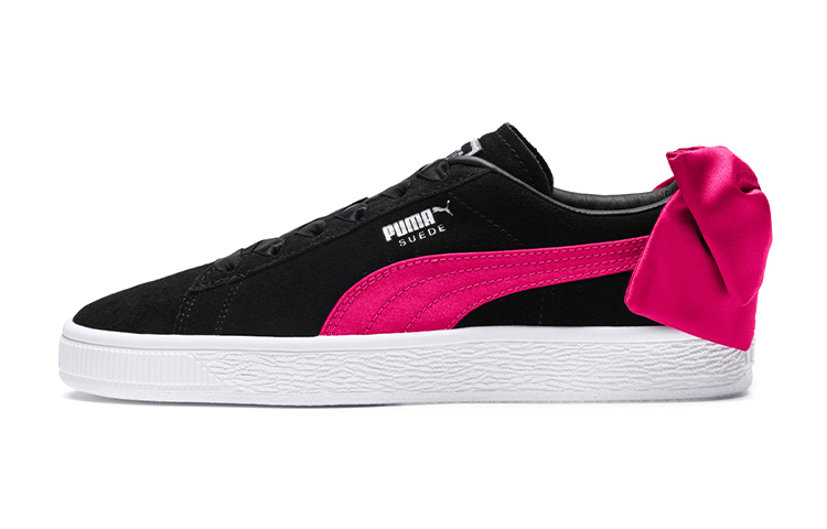 (Youth) Puma Suede Bow Jr 'Black Beetroot Purple'