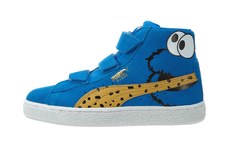 (PS) Puma Suede Mid Sesame Cm V Sneakers Blue