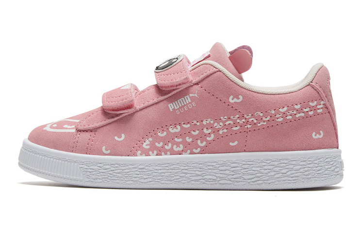 (PS) Puma Suede Monster Family V Sport Shoes Pink