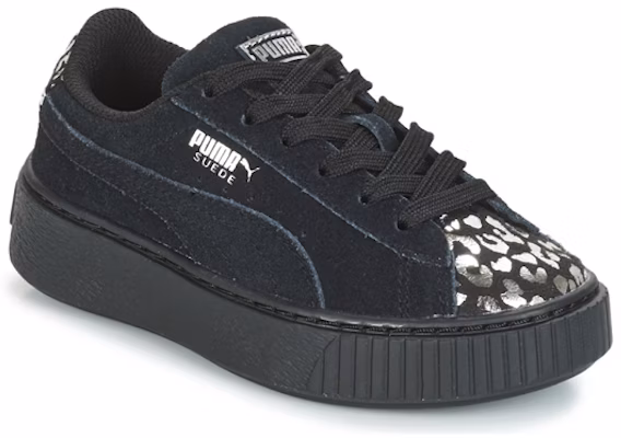 (PS) Puma Suede 运动鞋平台 'Athluxe 黑色印花' 366833-01 Lookbook (PS) Puma Suede 运动鞋平台 'Athluxe 黑色印花' 366833-01