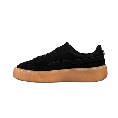 (PS) Puma Suede Platform 'Black'