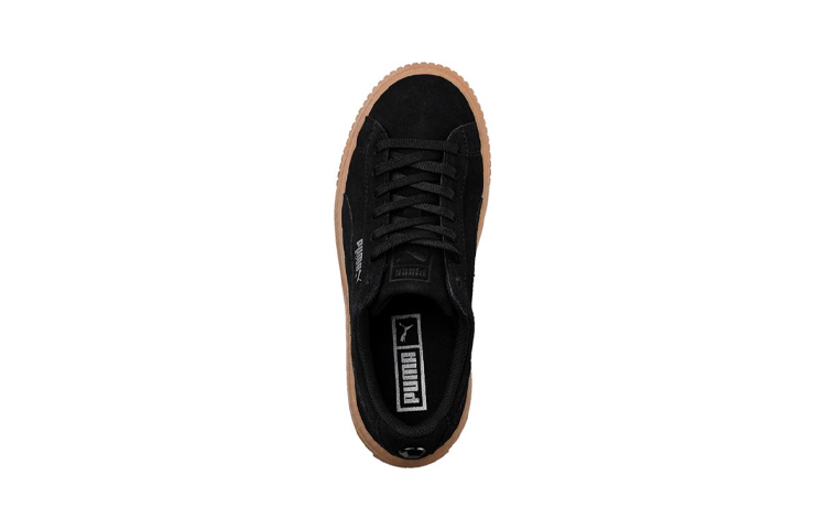 Lookbook (Preschool) Puma Suede Platform 'Black' 365132-03