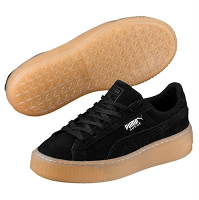 (PS) Puma Suede Platform 'Hitam' 365132-03 Purchase (PS) Puma Suede Platform 'Hitam' 365132-03