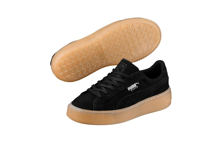 Purchase (Preschool) Puma Suede Platform 'Black' 365132-03