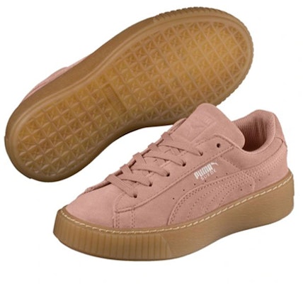 (Preschool) Puma Suede Platform 'Pink' 365132-01 Purchase (Preschool) Puma Suede Platform 'Pink' 365132-01