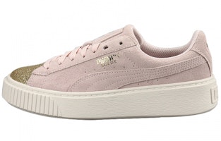 (Preschool) Puma Suede Platform Glam 'Pink Gold' 364921-04 (Preschool) Puma Suede Platform Glam 'Pink Gold' 364921-04