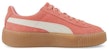 (PS) Puma Suede Platform Merah Jambu/Putih 363906-04