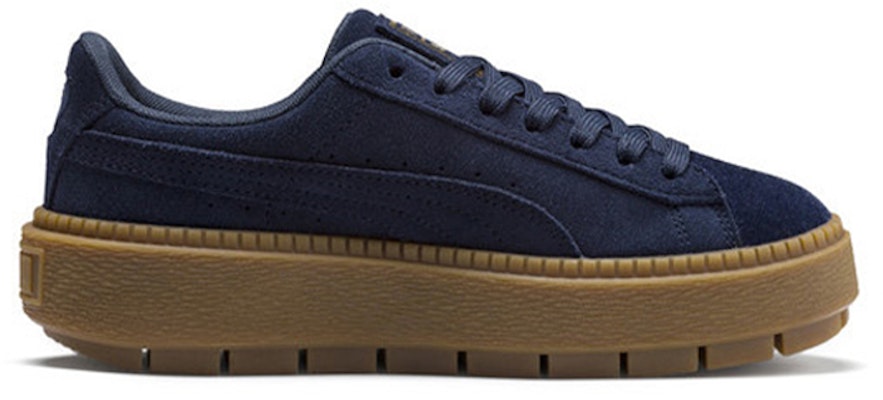 Puma Suede Platform Trace Velor 'Navy' Pria/Wanita Sneakers Navy Biru Tua 366696-03 Order Puma Suede Platform Trace Velor 'Navy' Pria/Wanita Sneakers Navy Biru Tua 366696-03