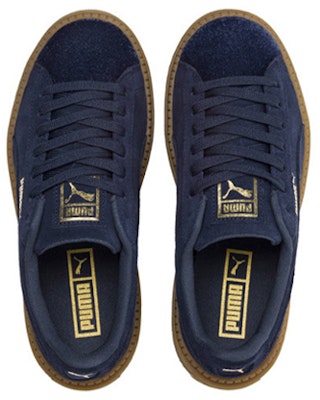 Puma Suede Platform Trace Velor 'Navy' Pria/Wanita Sneakers Navy Biru Tua 366696-03 Lookbook Puma Suede Platform Trace Velor 'Navy' Pria/Wanita Sneakers Navy Biru Tua 366696-03