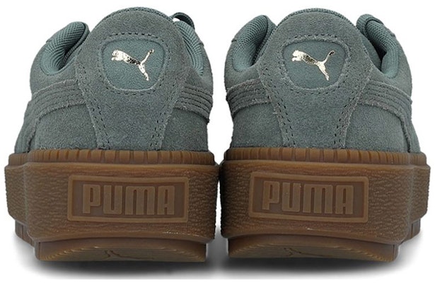 (PS) Puma Suede Platform Trace Velor 'Hijau Hangat' 366696-02 Lookbook (PS) Puma Suede Platform Trace Velor 'Hijau Hangat' 366696-02