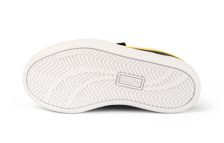 (PS) Puma Suede Velcro 'Black Yellow' 圖 5