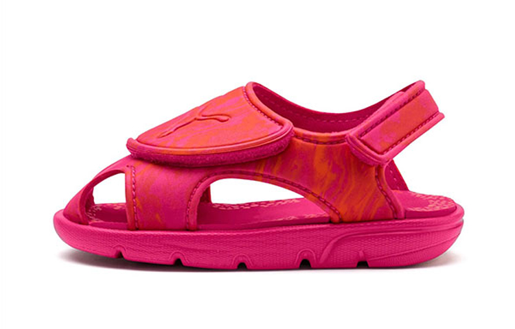 (Preschool) Puma Summer Sandals 2 Marble Minimalistic Casual Open Toe Pink 369498-03