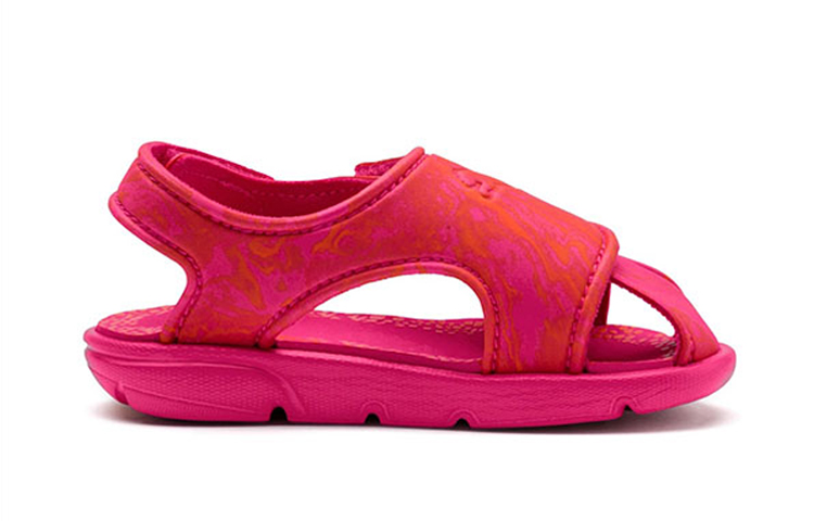 Order (PS) Sandales d''été Puma 2 Minimalistes Ouvertes Rose Marbré 369498-03