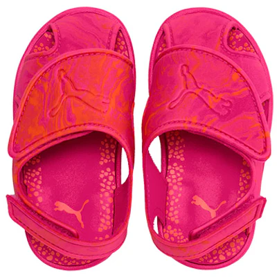 (PS) Sandales d''été Puma 2 Minimalistes Ouvertes Rose Marbré 369498-03 Lookbook (PS) Sandales d''été Puma 2 Minimalistes Ouvertes Rose Marbré 369498-03