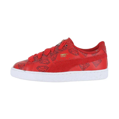 (PS) Puma Superman Low Top Sneaker 'Full DC Superman Print Red'
