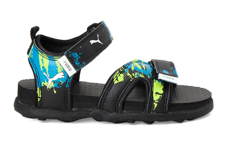 (PS) Puma Techno Cat Gu Ps IDP Sandals K Black 圖 2