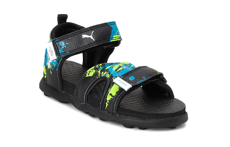 (PS) Puma Techno Cat Gu Ps IDP Sandals K Black 圖 3