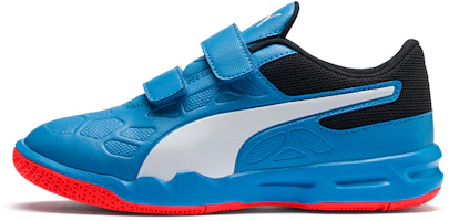(Preschool) Puma Tenaz V Jr K Blue//Black 'White' 104891-06 (Preschool) Puma Tenaz V Jr K Blue//Black 'White' 104891-06