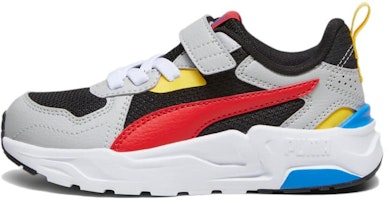 (Preschool) Puma Trinity Lite AC Jr 'Grey Black Red' 391480-07 (Preschool) Puma Trinity Lite AC Jr 'Grey Black Red' 391480-07