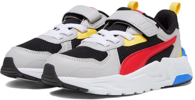 (Preschool) Puma Trinity Lite AC Jr 'Grey Black Red' 391480-07 Lookbook (Preschool) Puma Trinity Lite AC Jr 'Grey Black Red' 391480-07