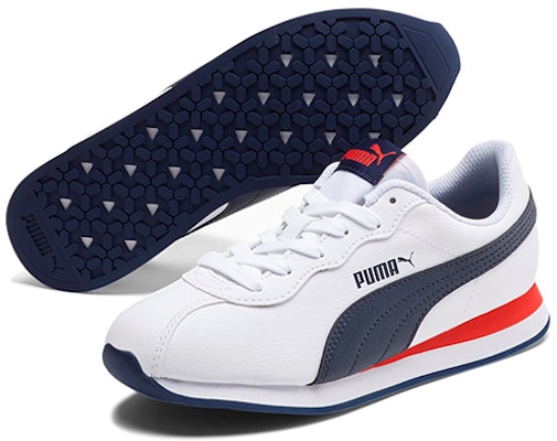 (Preschool) Puma Turin Ii Jr Blue//Red 'White' 366773-23 Purchase (Preschool) Puma Turin Ii Jr Blue//Red 'White' 366773-23